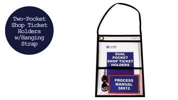 C-Line Products Two Pocket Shop Ticket Holders