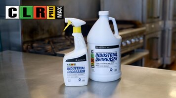 How to Remove Grease From Stainless Steel with CLR Pro Max Industrial Degreaser How to Remove Grease From Stainless Steel with CLR Pro Max Industrial Degreaser