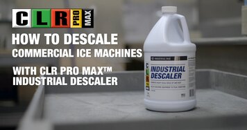 CLR Pro Max: How To Descale Commercial Ice Machines CLR Pro Max: How To Descale Commercial Ice Machines