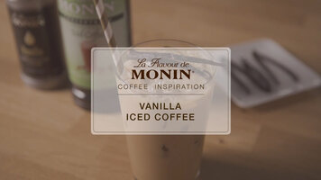 Monin Coffee Inspiration: Vanilla Iced Coffee