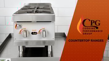 CPG Countertop Ranges CPG Countertop Ranges