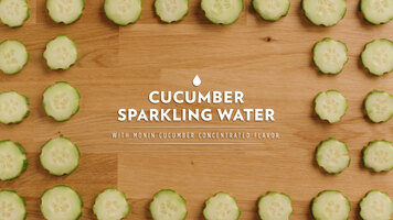 Monin: Cucumber Sparkling Water and Cucumber Mint Sparkling Water