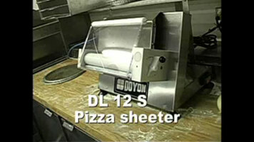 Doyon DL12S Countertop Dough Roller Sheeter