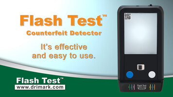 Dri Mark FlashTest Counterfeit Bill Detector