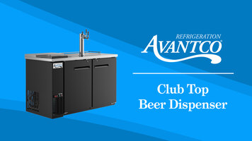 Avantco Club Top Beer Dispensers
