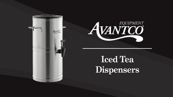 Avantco Iced Tea Dispenser Overview