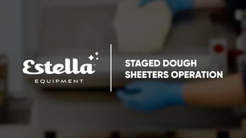 Estella Stage Dough Sheeter Operation