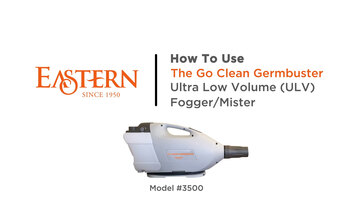 GO Clean Germbuster Instructional Video