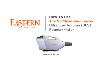 GO Clean Germbuster Instructional Video GO Clean Germbuster Instructional Video