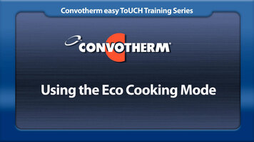 Cleveland Convotherm: Eco Cooking