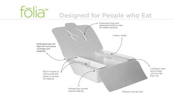Eco Products Folia Take Out Containers Eco Products Folia Take Out Containers