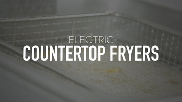 Electric Countertop Fryers