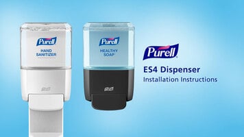 Purell: ES4 Push Style Dispenser Installation Instructions