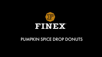 Finex: Pumpkin Spice Drop Donuts Finex: Pumpkin Spice Drop Donuts