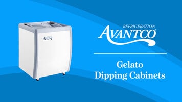 Avantco Gelato Dipping Cabinets Overview Avantco Gelato Dipping Cabinets Overview