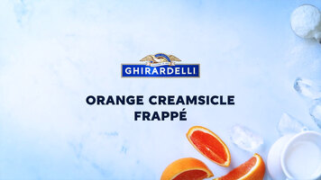 How to Make a Ghirardelli Orange Creamsicle Frappe