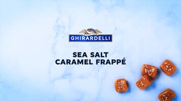 How to Make a Ghirardelli Sea Salt Caramel Frappé
