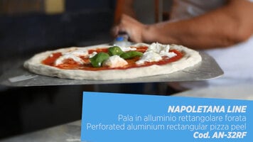 GI Metal Napoletana Line Pizza Peels