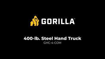Gorilla 400 lbs Capacity Steel Hand Truck Gorilla 400 lbs Capacity Steel Hand Truck