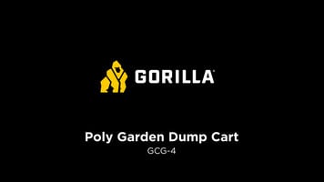 Gorilla Carts Poly Garden Dump Cart Assemble