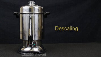 Hamilton Beach Coffee Urns: Descaling