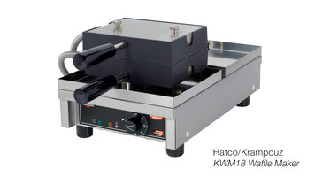 Hatco Krampouz KWM18 Waffle Maker - Demonstrated USe
