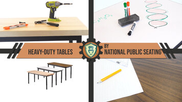 National Public Seating: Heavy Duty Tables