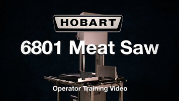 Hobart 6801 Meat Saw Operator Training Video