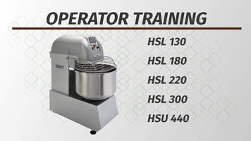 Hobart Spiral Mixer Operator Training