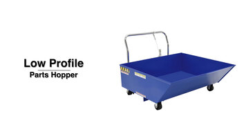 Vestil HOP-LP Low-Profile Parts Hopper Overview