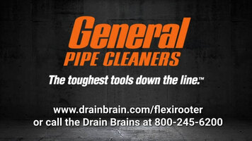 How to Use General's Flexi-Rooter 100 Flexible Shaft Drain Cleaner