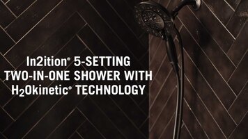 Delta H2Okinetic In2ition 5-Setting Two-in-One Shower Overview