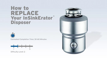 InSinkErator Garbage Disposals: How to Replace a Disposer