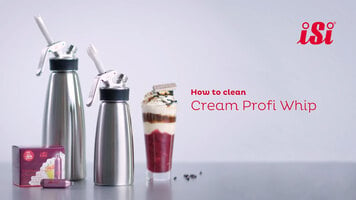 iSi Cream Profi Whip: How to Clean