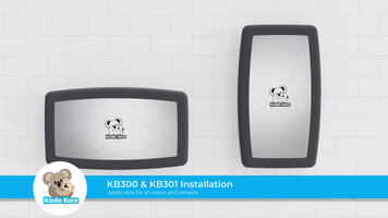 Koala Kare KB300 and KB301 Baby Changing Stations Installation