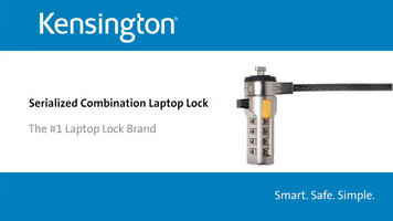 Kensington Serialized Laptop Lock