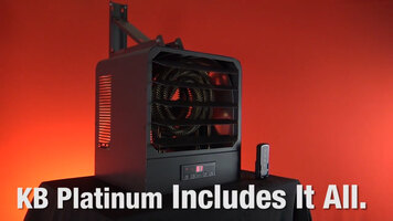 King Electric: Commercial Unit Heater - KB Platinum, Includes It All