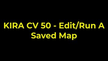 Karcher Kira CV 50: Editing a Map
