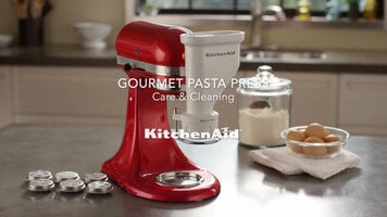 KitchenAid Mixer Pasta Press Stand-Mixer Attachment KPEXTA 6-pc Pasta spag  maker