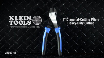 Klein Tools - Heavy-Duty 8" Diagonal Cutting Pliers Overview