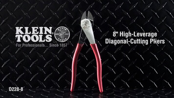 Klein Tools - 8" High Leverage Diagonal Cutting Pliers Overview
