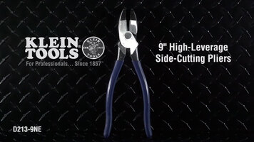 Klein Tools - 9" High Leverage Side Cutting Pliers Overview