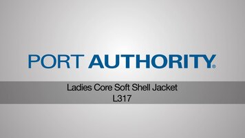 Port Authority Ladies Core Soft Shell Jacket L317 Overview