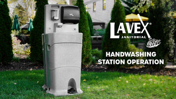 Lavex Janitorial Handwashing Station Operation