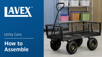 Lavex Utility Carts: How to Assemble