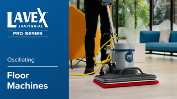 Lavex Janitorial Pro Series Oscillating Floor Machines