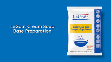 LeGout Cream Soup Base Preparation