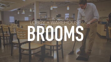 Lobby and Warehouse Brooms