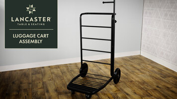 Lancaster Table & Seating Luggage Cart Assembly