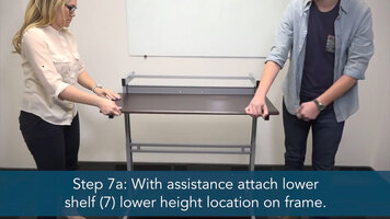 Luxor Assembly Guide: 40" Wide Stand-Up Desk